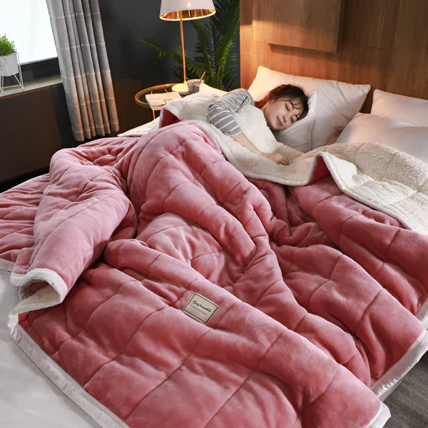 Velina – Flauschige Sherpa-Fleece-Decke