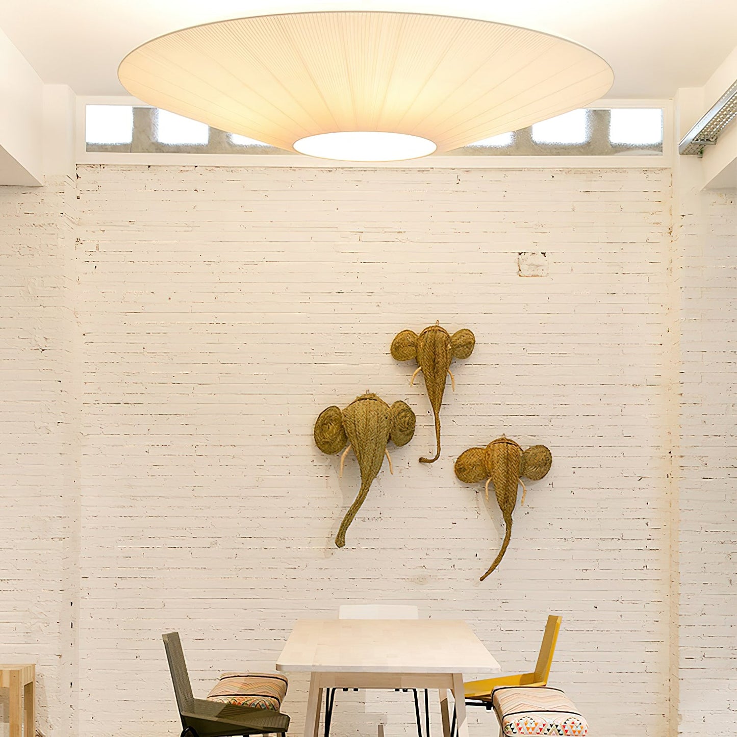Siam – Stoff-Deckenleuchte im modernen Look