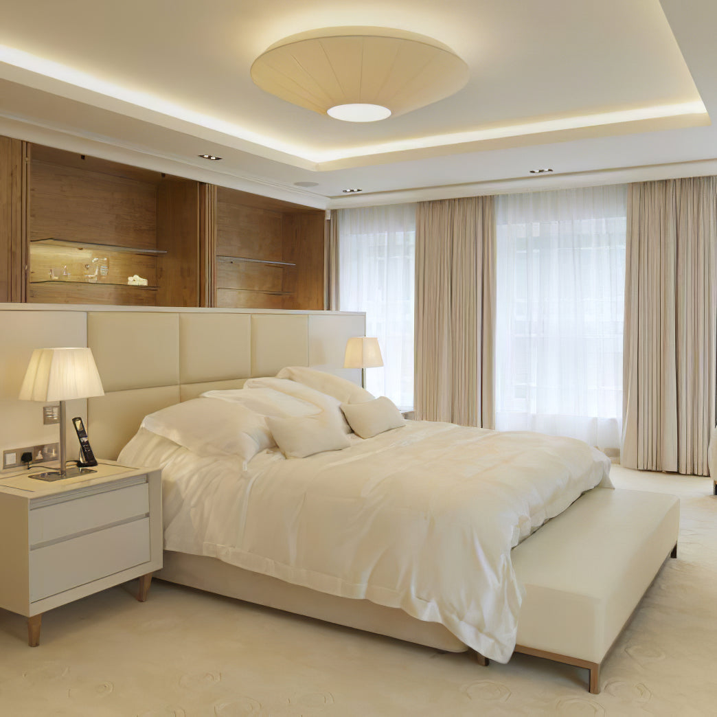 Siam – Stoff-Deckenleuchte im modernen Look
