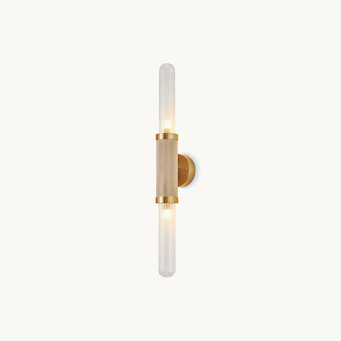 Eira – Moderne Wandleuchte mit Glastreifen im Nordic-Stil