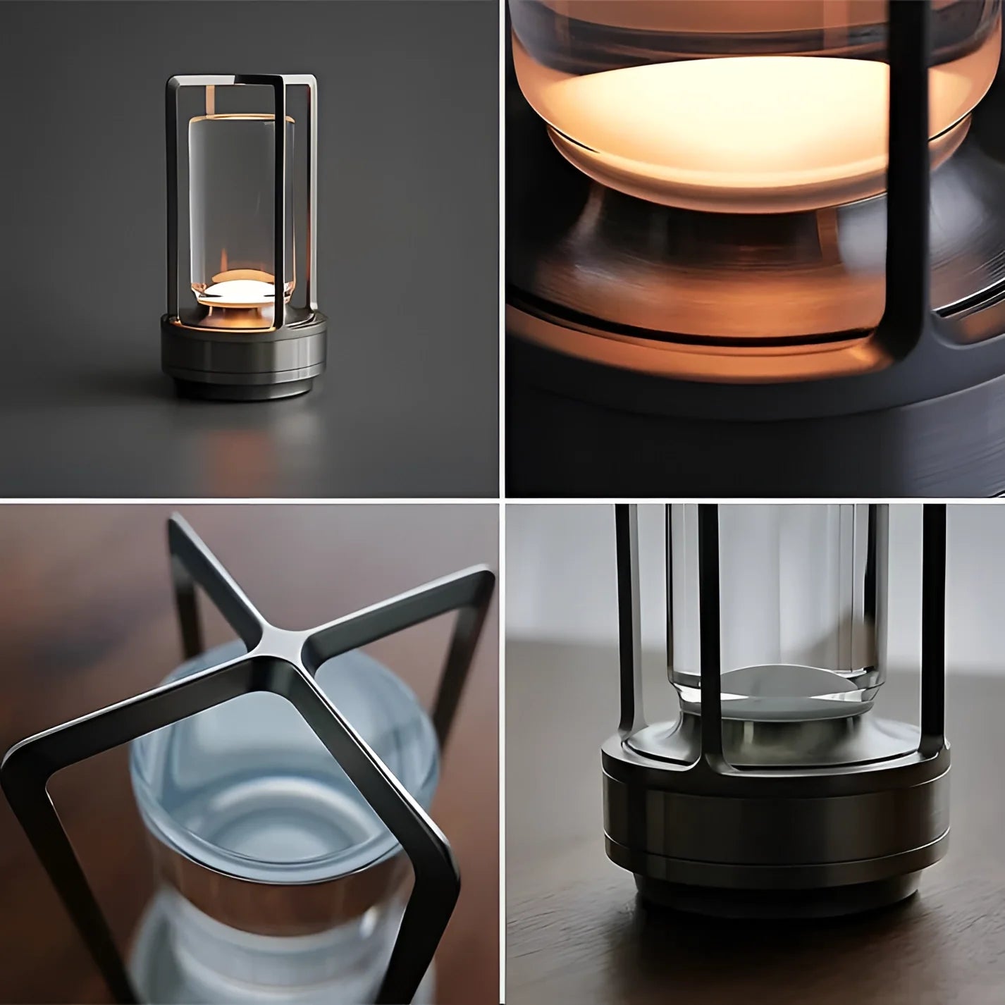 Solira – Moderne Touch-Tischlampe mit USB-Aufladung
