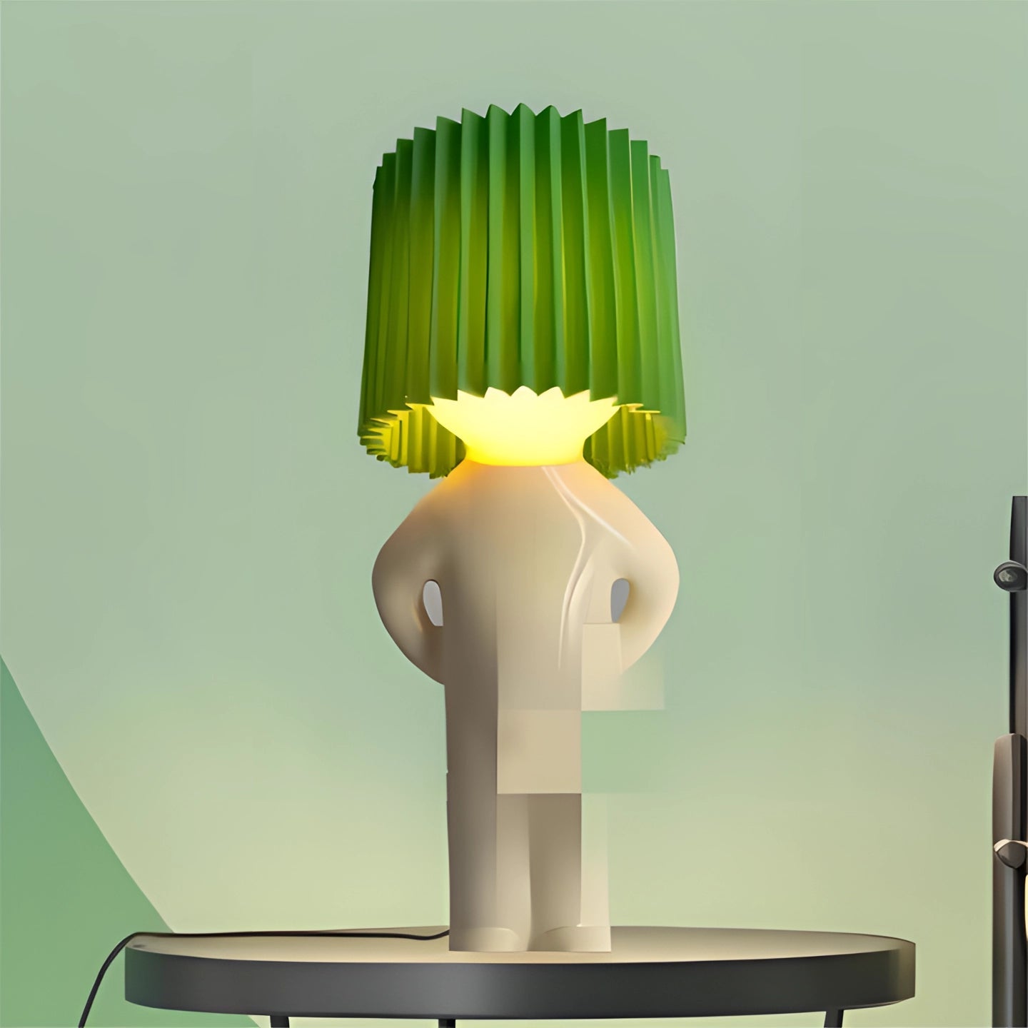 Hugo – Originelle Tischlampe in Menschenform