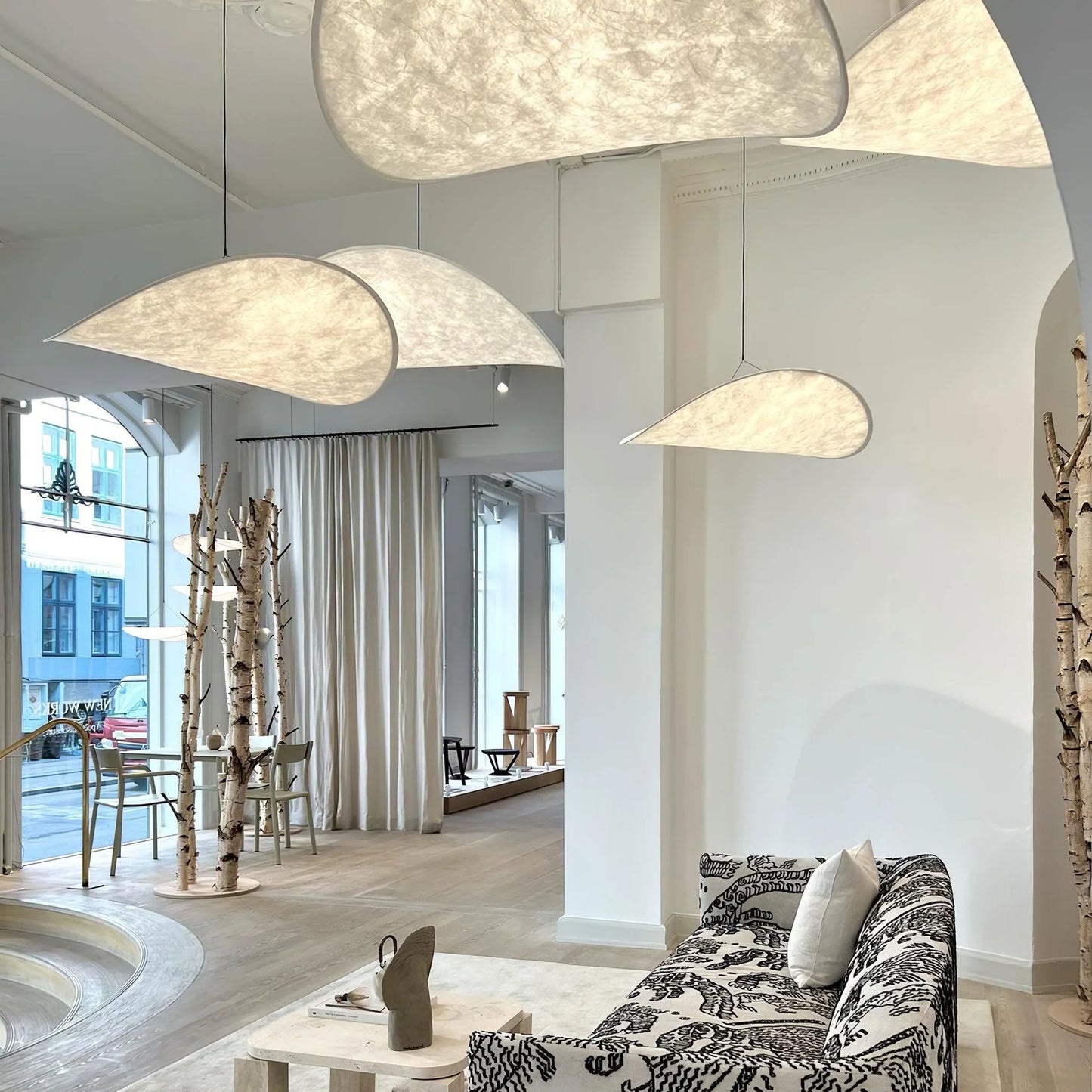 Tessa – Tyvek Pendelleuchte im Nordic Stil