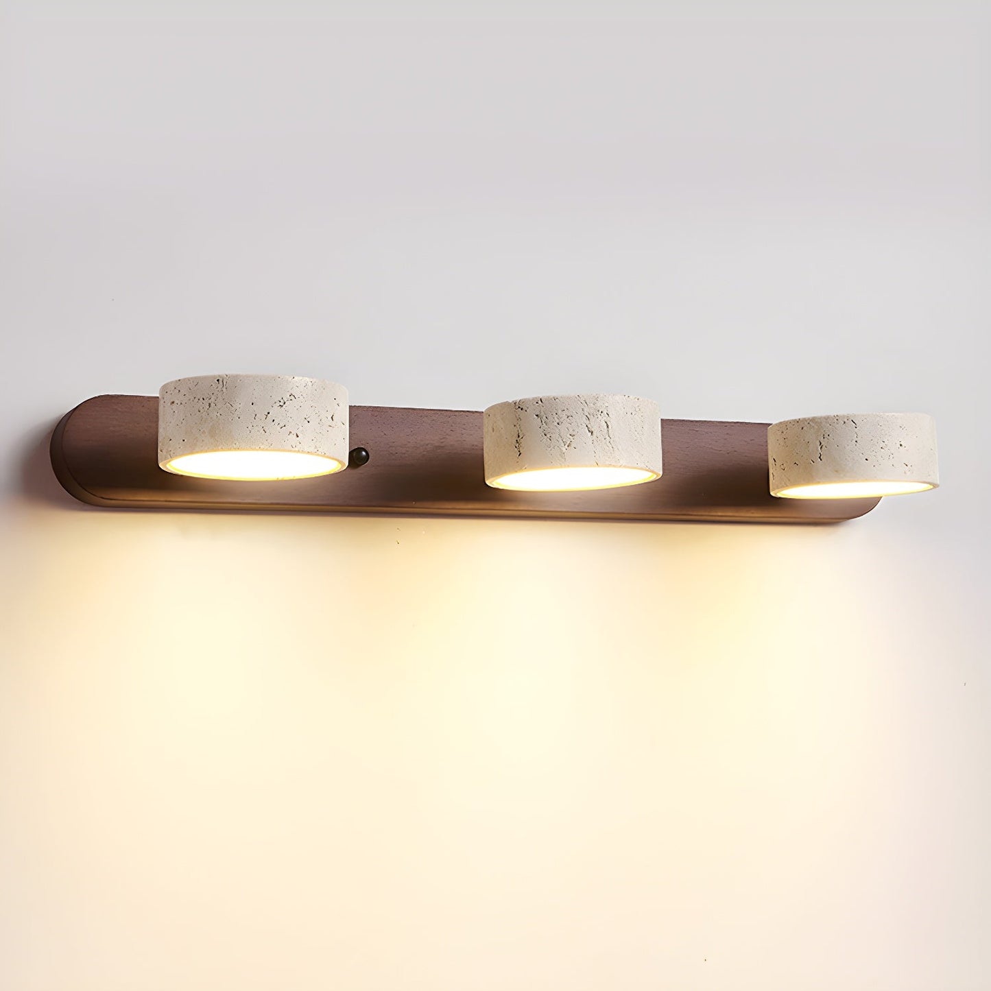 Norr – Travertin Duo Lampenhalterung Wandlampe