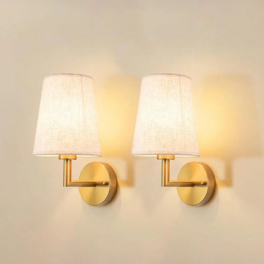GlowWeave – Weiche LED-Wandleuchte mit Stoffbezug, kabellos