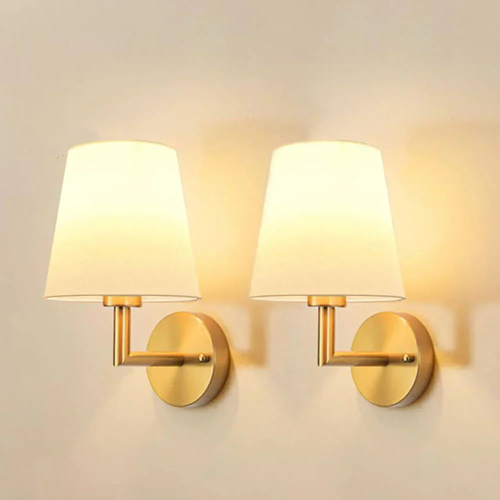 GlowWeave – Weiche LED-Wandleuchte mit Stoffbezug, kabellos
