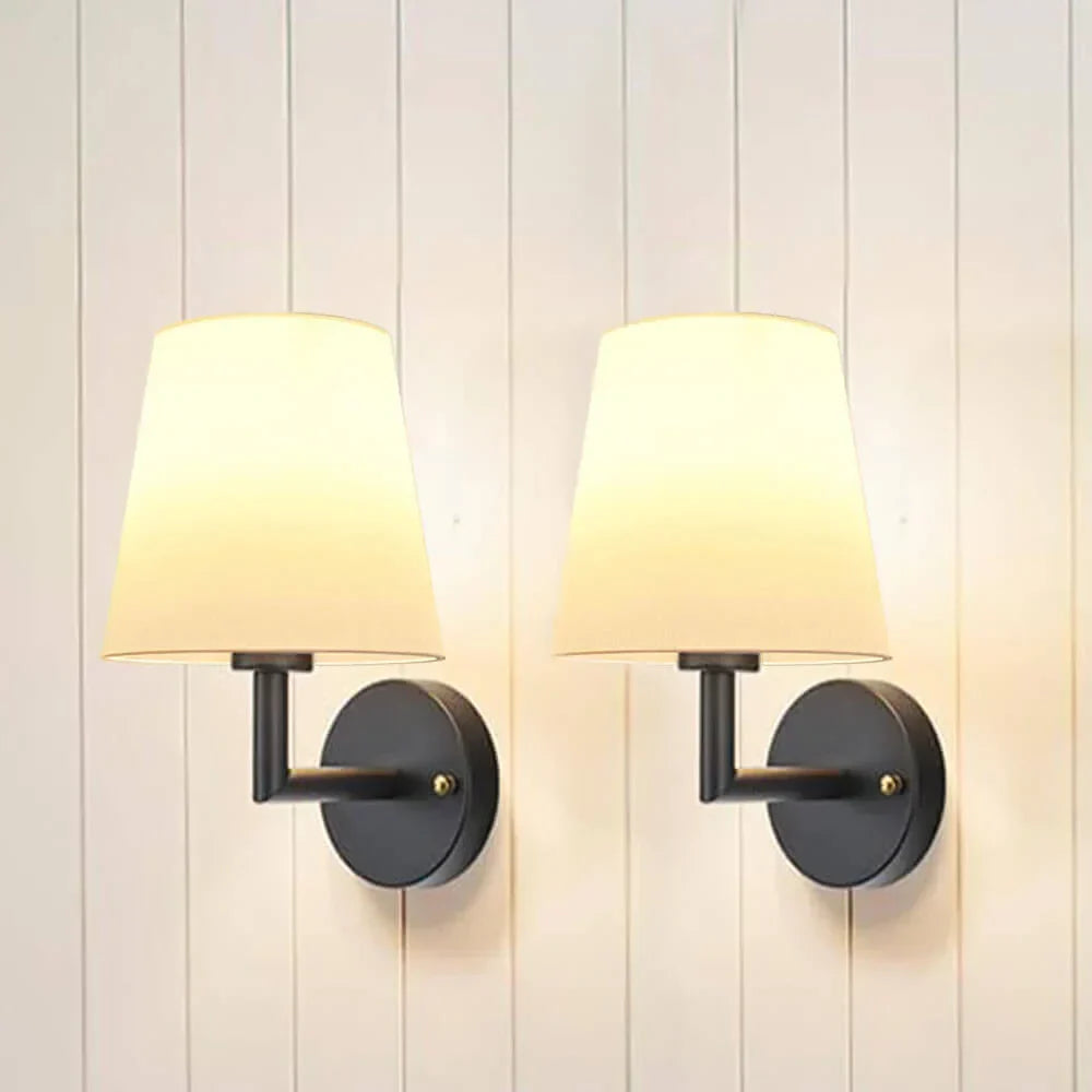 GlowWeave – Weiche LED-Wandleuchte mit Stoffbezug, kabellos