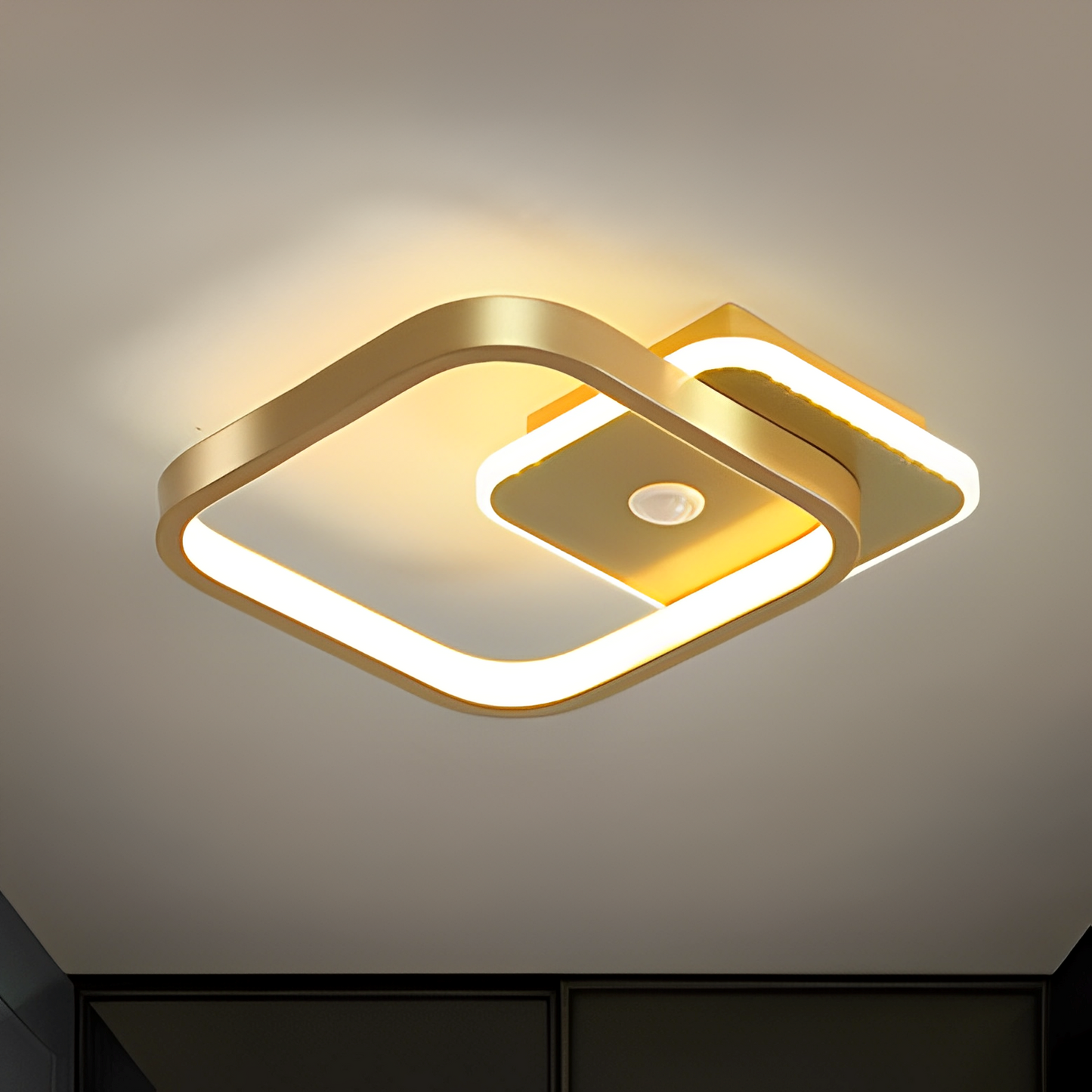 Sensora – LED-Deckenleuchte mit PIR-Bewegungssensor für automatische Beleuchtung