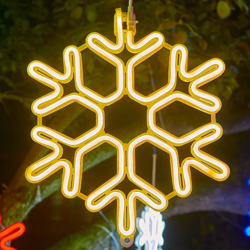 Frostella – LED Schneeflockenlicht für festliche Outdoor-Weihnachtsbeleuchtung