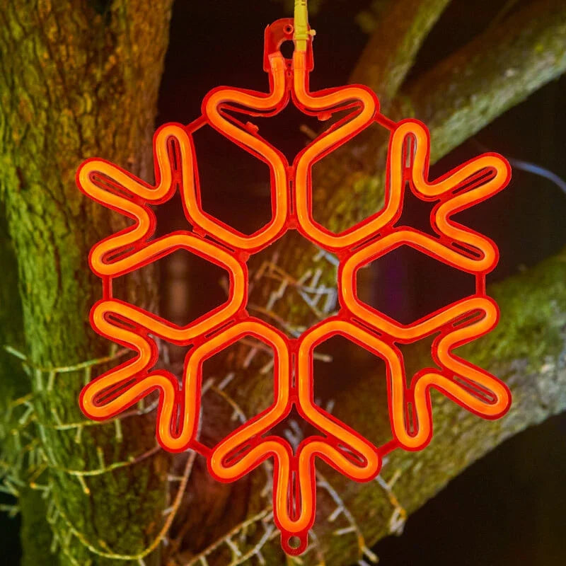 Frostella – LED Schneeflockenlicht für festliche Outdoor-Weihnachtsbeleuchtung