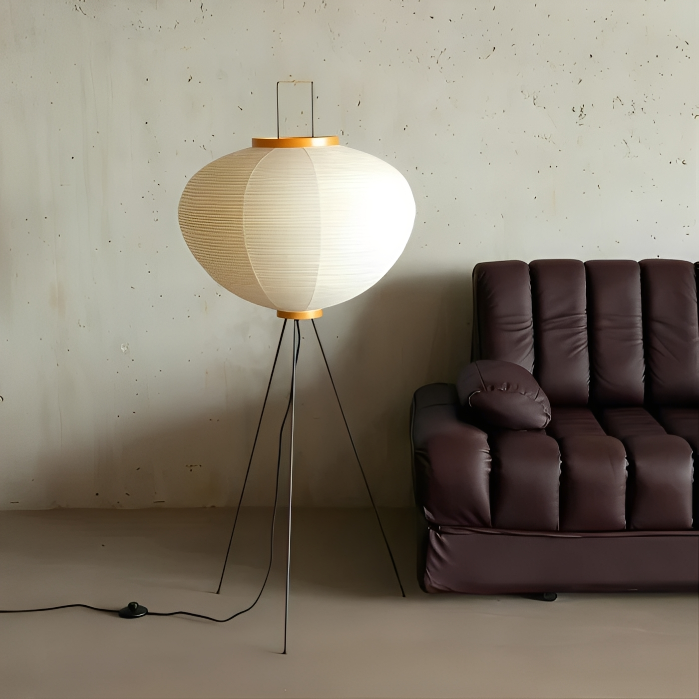 Aika – Japanische Reispapier Tischlampe