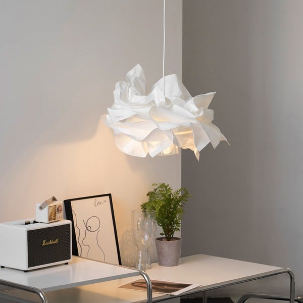 Ika – Minimalistische Papierwolken Pendelleuchte