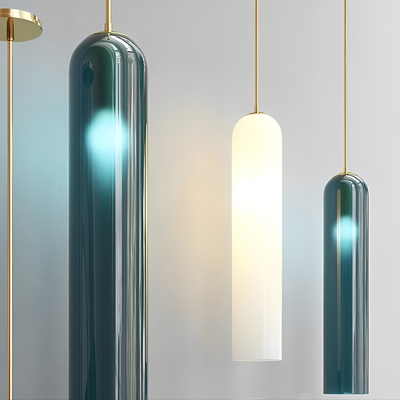 Rhea – Kreative Hängelampe im Flaschen-Design