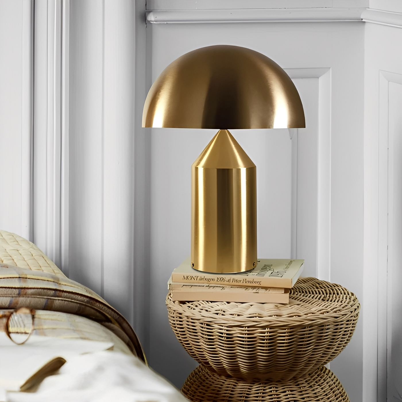 Celina – Luxus Pilz-Tischlampe