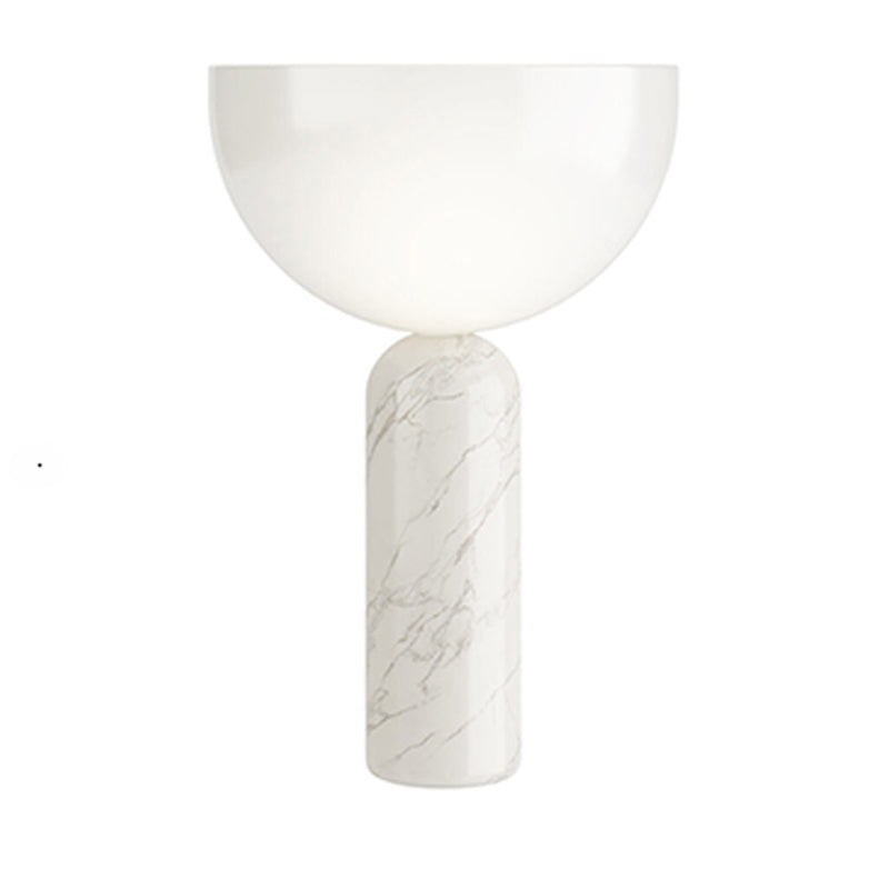 Raja – Edle Tischlampe mit Marmorfuß und elegantem Design