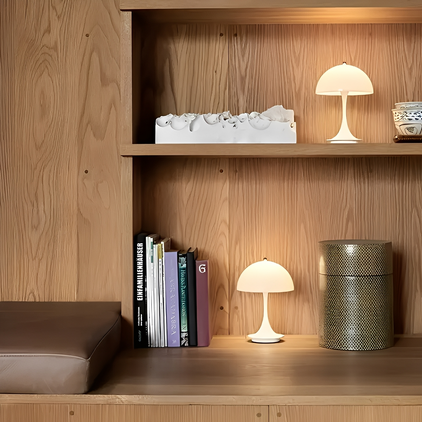 Mimi – Aufladbare Pilz-Tischlampe mit Touch-Funktion