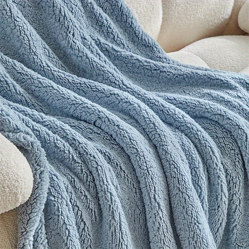 CozySherpa – Ultra-weiche Fleecedecke für gemütliche Sofa- & Bettmomente