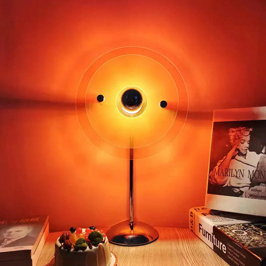AuraRetro – Farbwechsel-Lampe im Vintage-Stil
