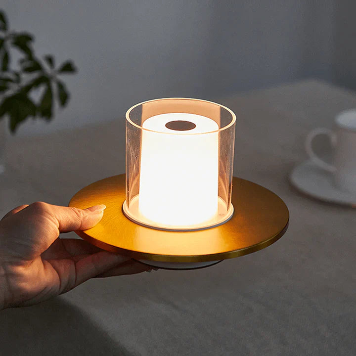 LumaGlow – Stilvolle LED-Kerze mit Induktionssteuerung und flammenlosem Licht