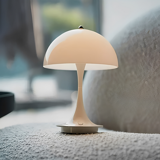 Mimi – Aufladbare Pilz-Tischlampe mit Touch-Funktion
