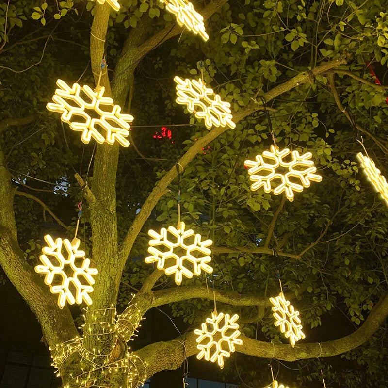 Frostella – LED Schneeflockenlicht für festliche Outdoor-Weihnachtsbeleuchtung