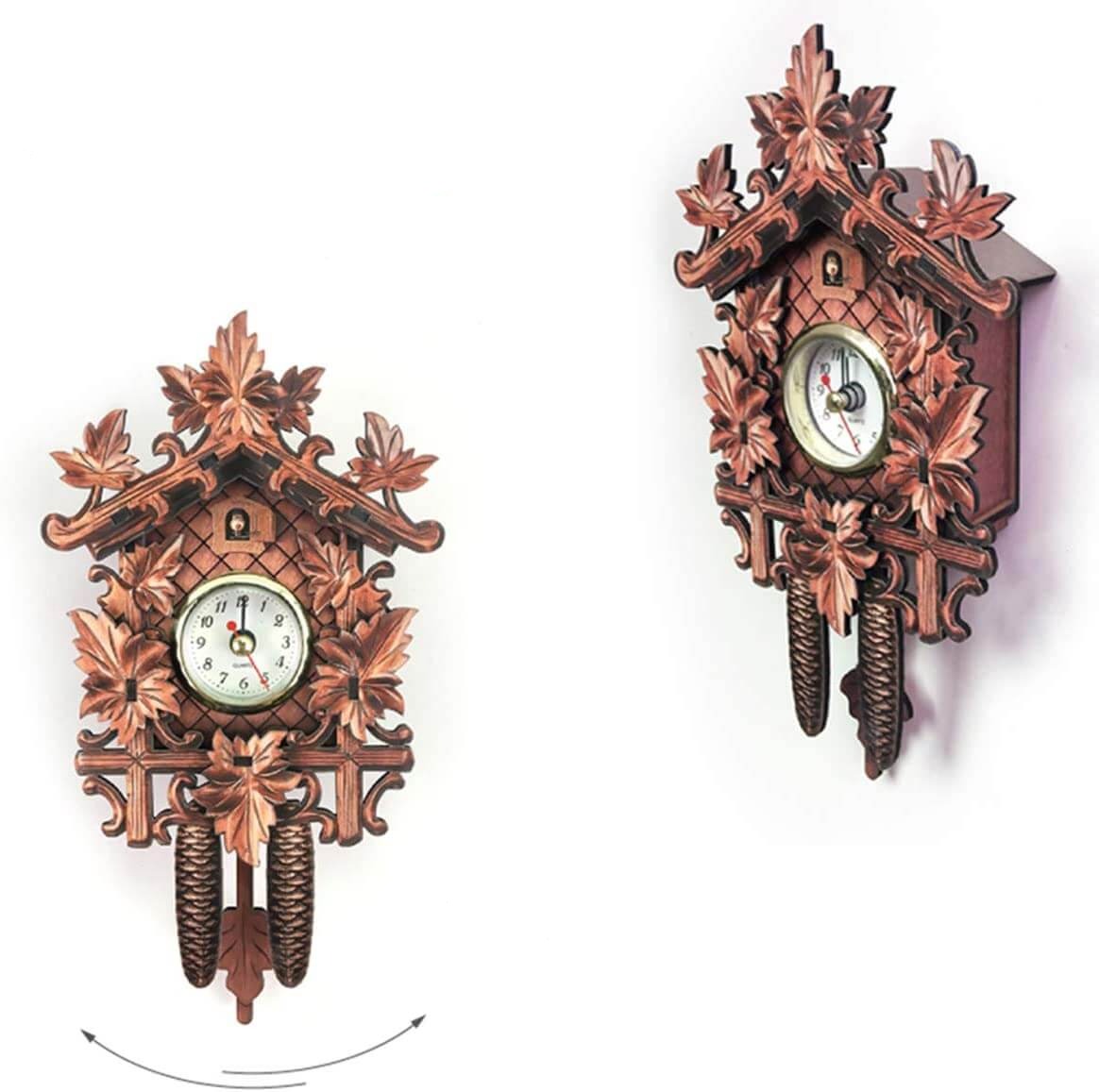 CuckooMood – Retro-Kuckucksuhr mit verspieltem Holzdesign