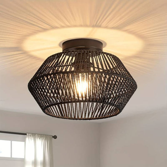 BohoNest – Handgefertigte Deckenlampe im Ethno-Stil
