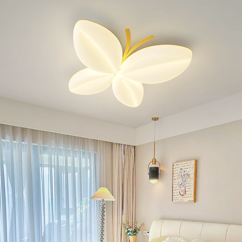 LED-Deckenleuchte Butterfly mit Augenschutz