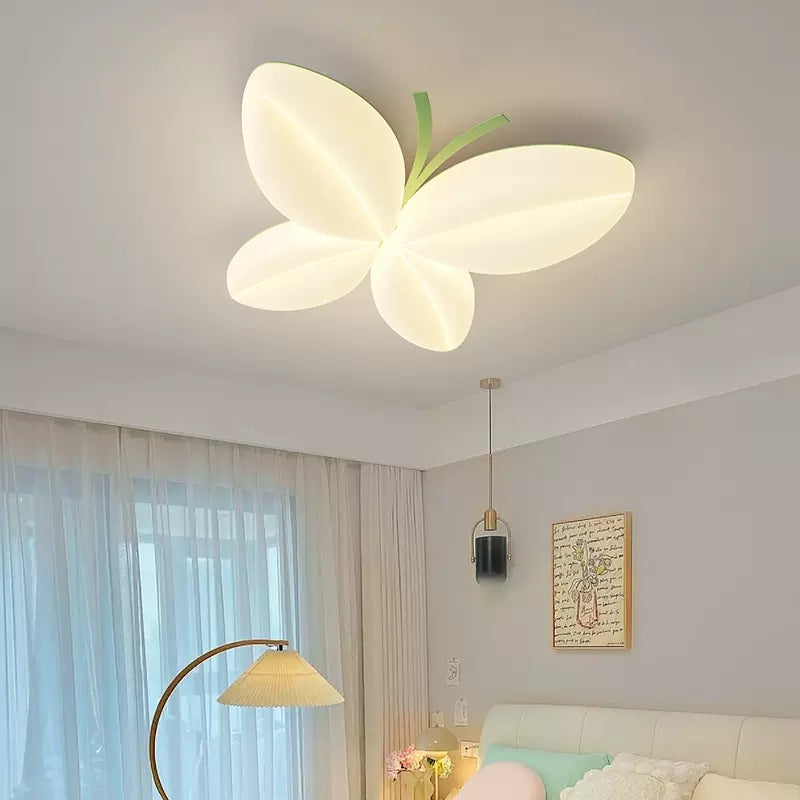LED-Deckenleuchte Butterfly mit Augenschutz