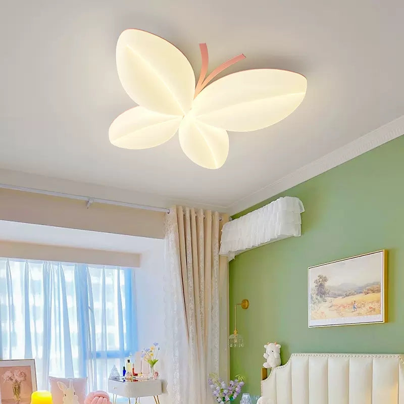 LED-Deckenleuchte Butterfly mit Augenschutz