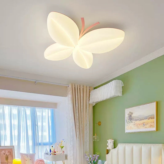 LED-Deckenleuchte Butterfly mit Augenschutz