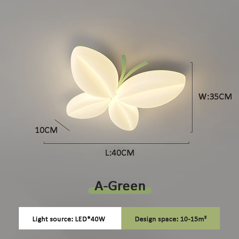LED-Deckenleuchte Butterfly mit Augenschutz