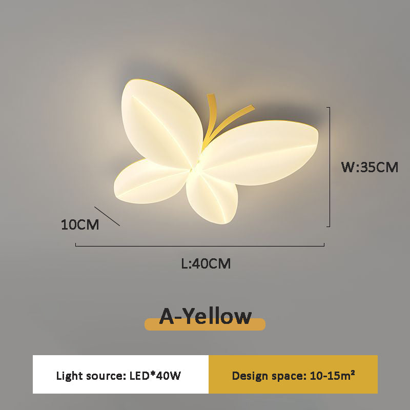 LED-Deckenleuchte Butterfly mit Augenschutz