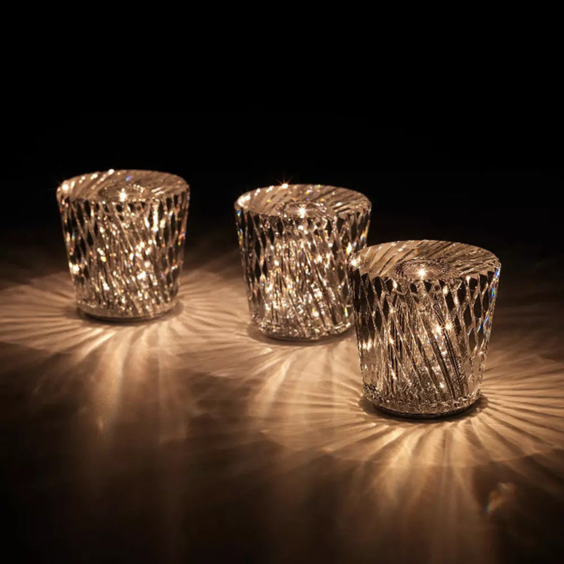 Aurelia – Kabellose Kristall-Tischlampe mit LED-Technologie