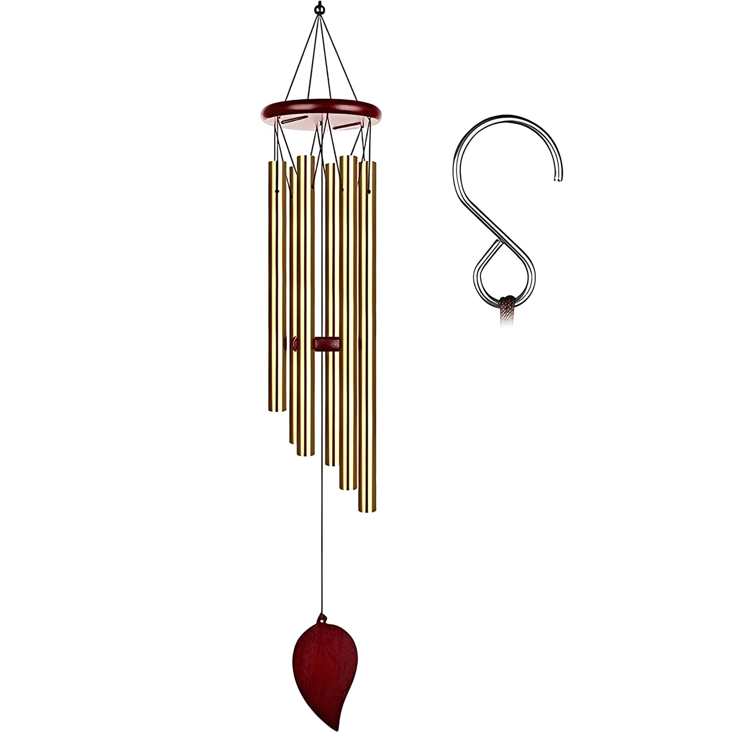 Mariah – Windspiel aus Massivholz und Metall