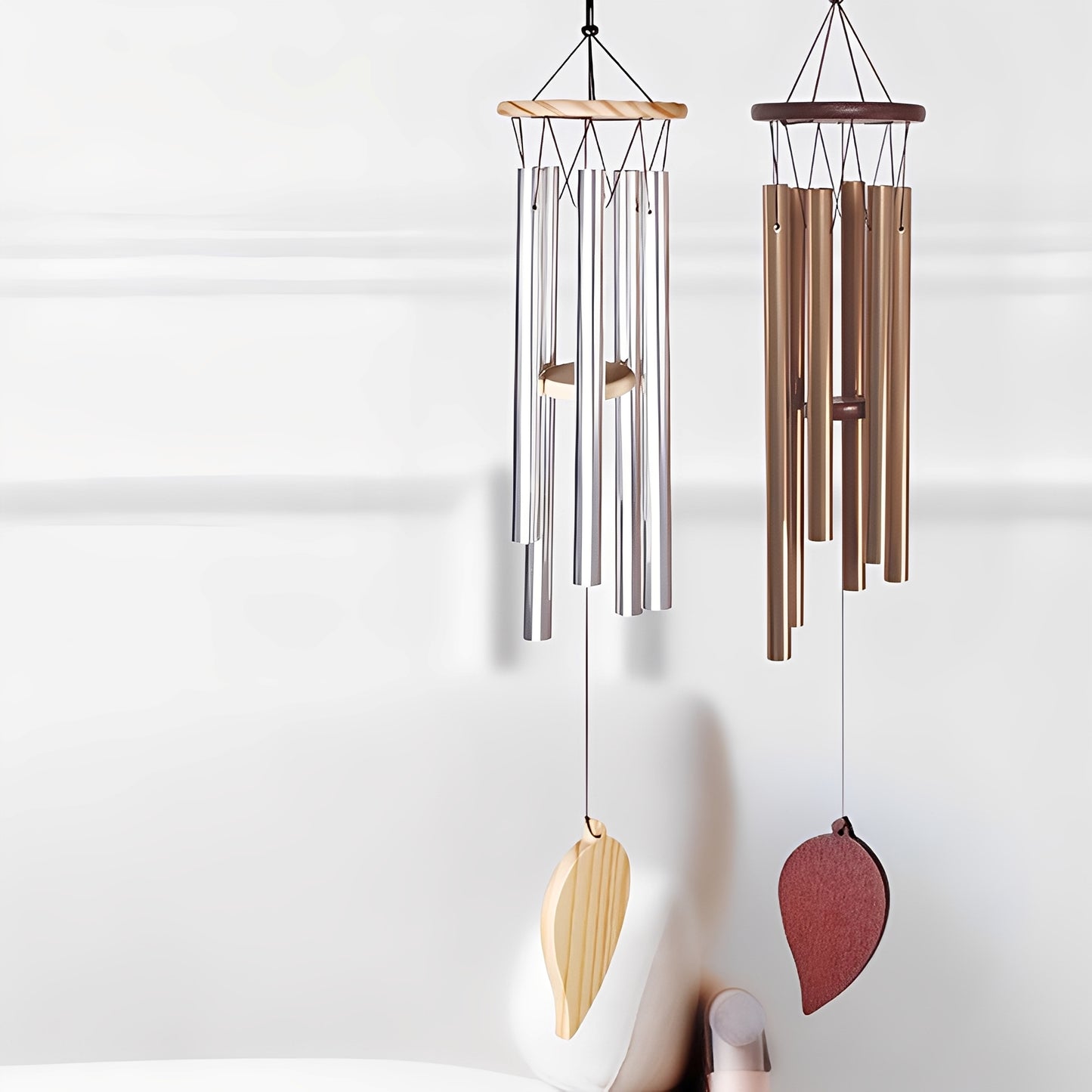 Mariah – Windspiel aus Massivholz und Metall