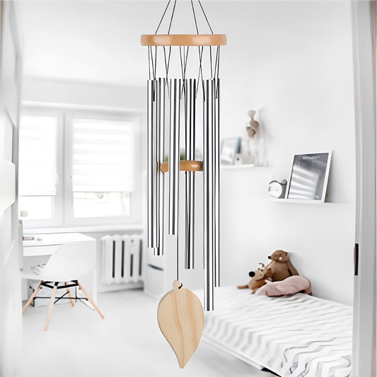 Mariah – Windspiel aus Massivholz und Metall