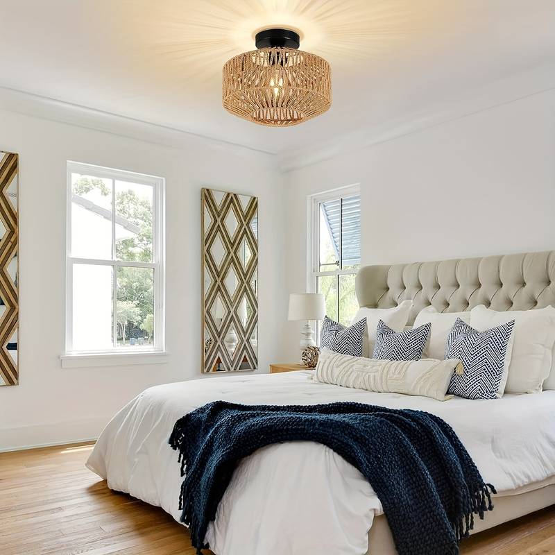 BohoAura – Deckenlampe im handgefertigten Boho-Design