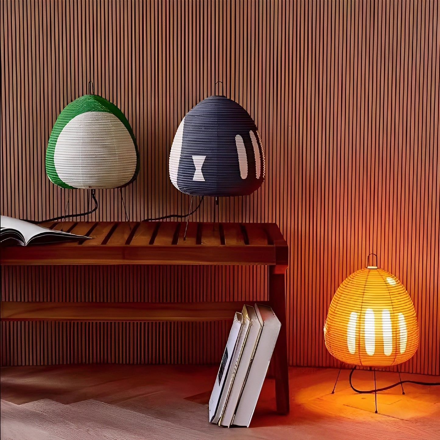 Xuan – Papier-Tischlampe & Stehlampe