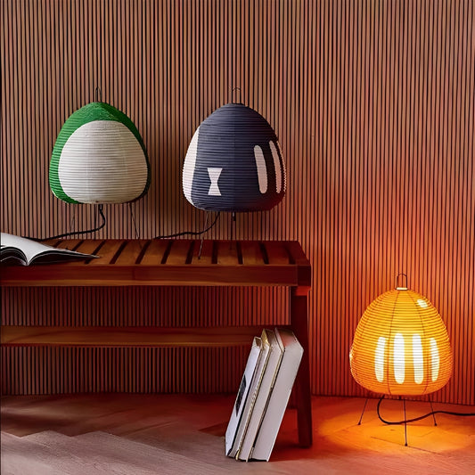 Xuan – Papier-Tischlampe & Stehlampe
