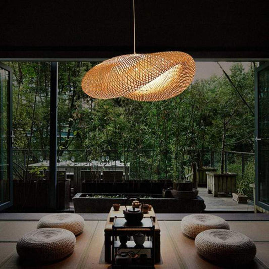 Satori – Bambus-Deckenlampe