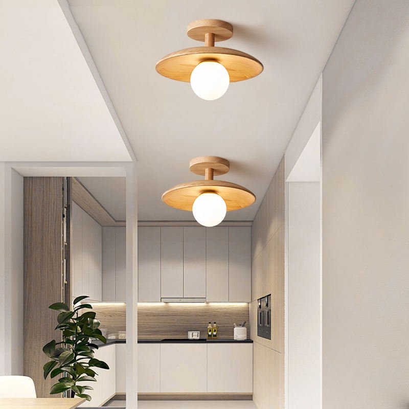JapandiGlow – Natur-inspirierte Lampe im Japandi-Stil