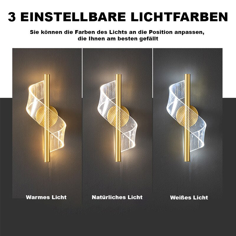 KristalWall – Wandlampe mit glamourösem Glaskronen-Design