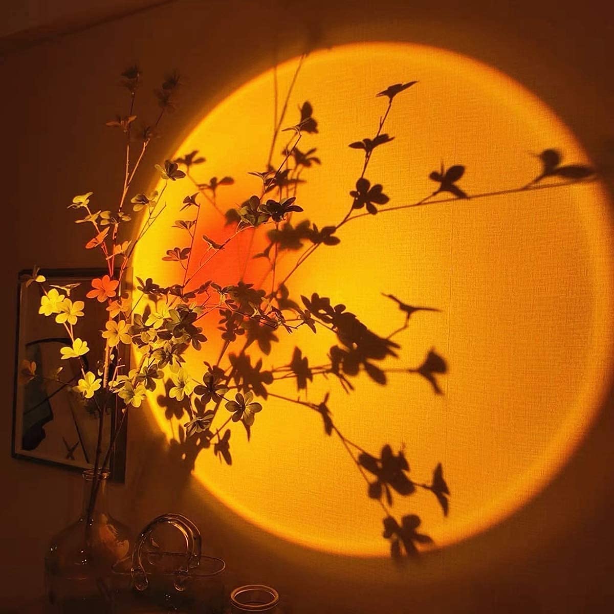 SunAura – LED-Projektor für Sonnenuntergangsstimmung in 15 Farben