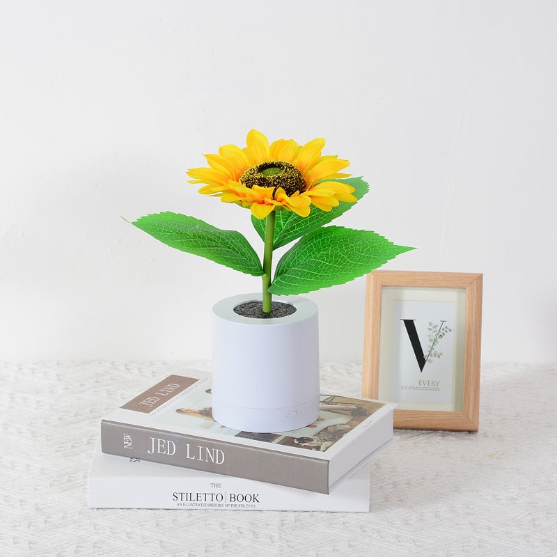 Solvyn – Glänzende Sonnenblumenlampe