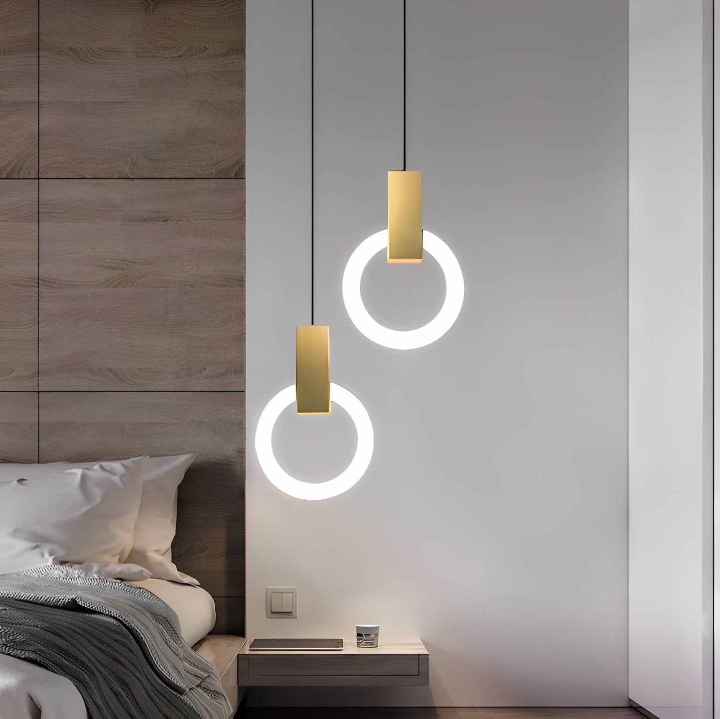 Nordra – LED-Pendelleuchte im nordischen Ringdesign für moderne Wohnräume