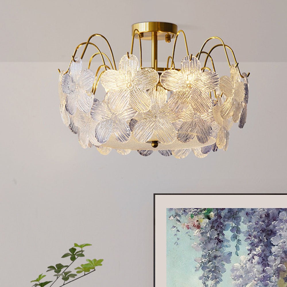 Yrsa – Vintage Glas-Luster