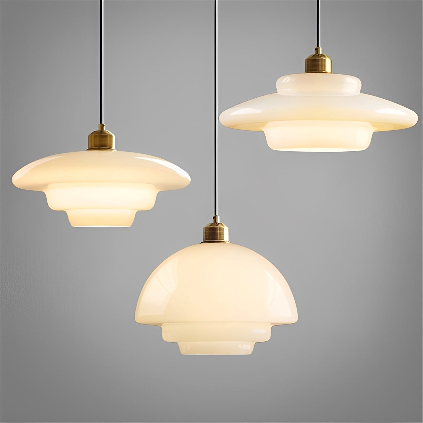 Lucine – Minimalistischer Glas-Kronleuchter