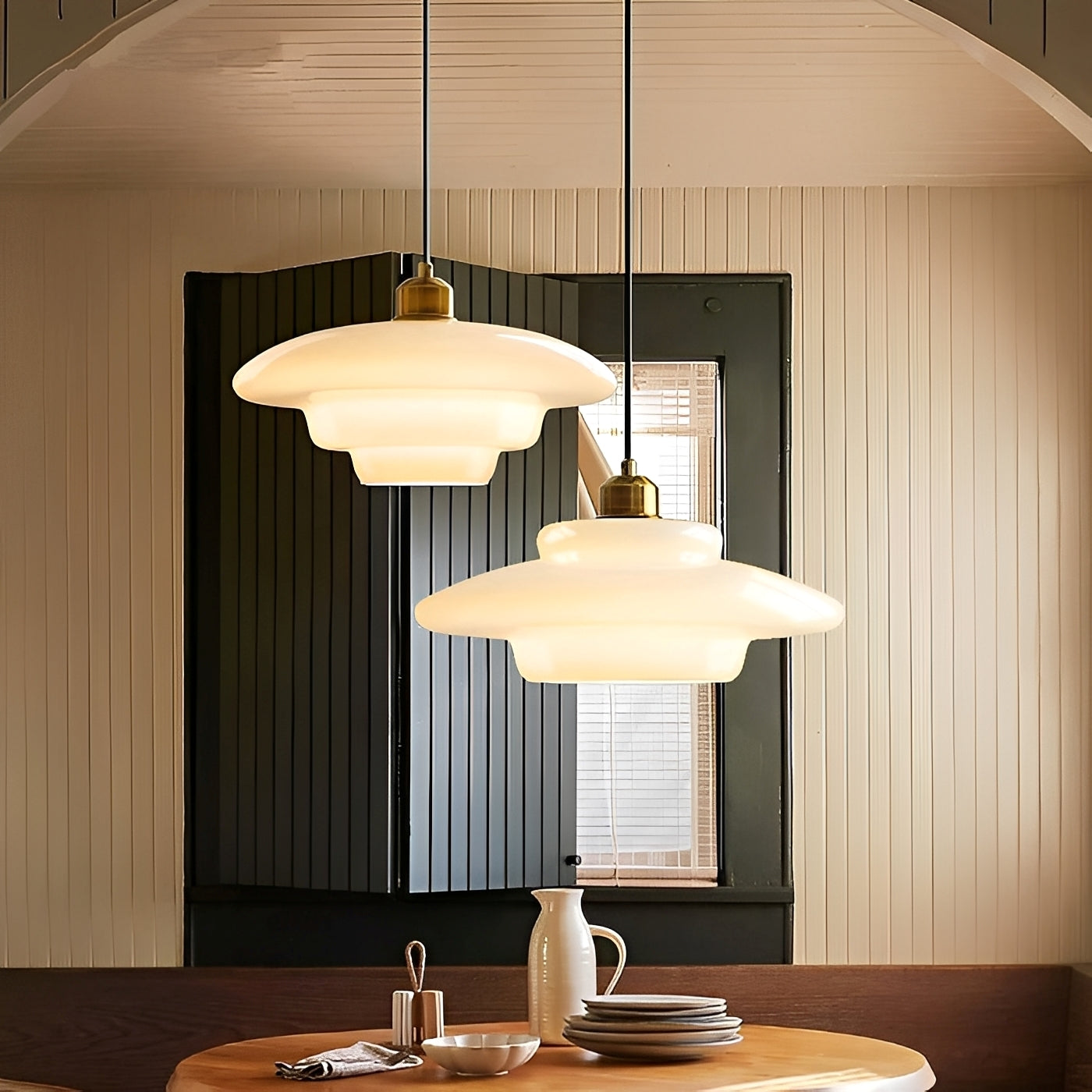Lucine – Minimalistischer Glas-Kronleuchter