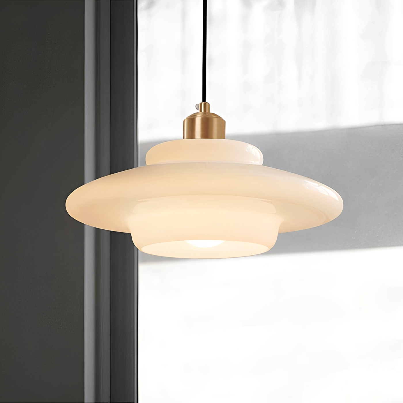 Lucine – Minimalistischer Glas-Kronleuchter